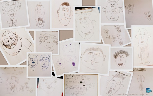 Fun ways to make faces with students