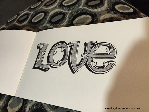 stop artist block with this typography and hand lettering challenge for artist