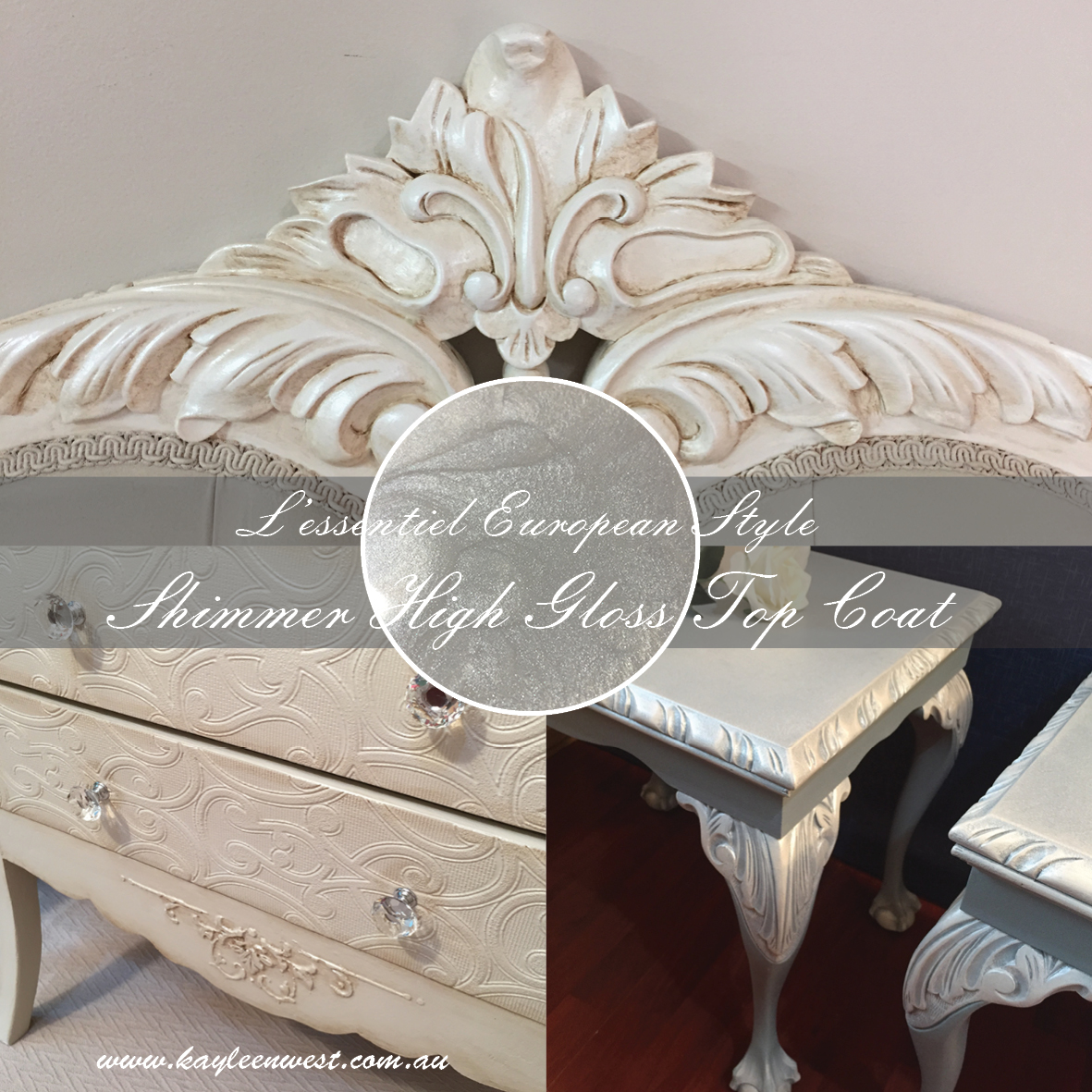 Specialty paint finishes Upcycled Beauty